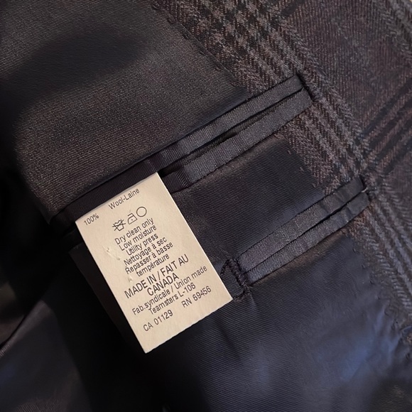 Michael Kors 100% wool sport coat 40R Slim - Picture 5 of 8